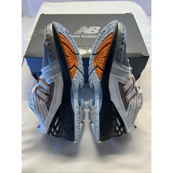 NEW BALANCE 1906R Classic Shoe Unisex Size M9.5 W11 Licorice White Blue Gray New - Picture 3 of 9